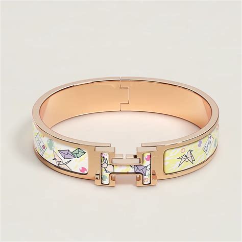 hermes h letter bracelet|hermes clic h price.